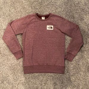 The North Face Heather red sweater